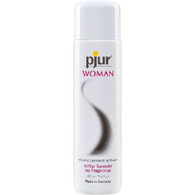 Lubricante Silicona Bodyglide Pjur Woman 100 ml, lubricante para relaciones sexuales, sexo anal y masajes, diseñado para mujeres, efecto ultra deslizante.