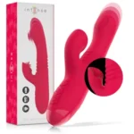 Vibrador vaginal, vibrador con lengua, vibrador con movimiento
