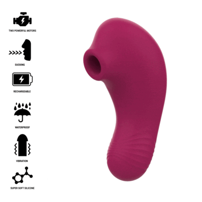 Succionador, estimulador de clítoris, Vibrador recargable, Estimulador impermeable