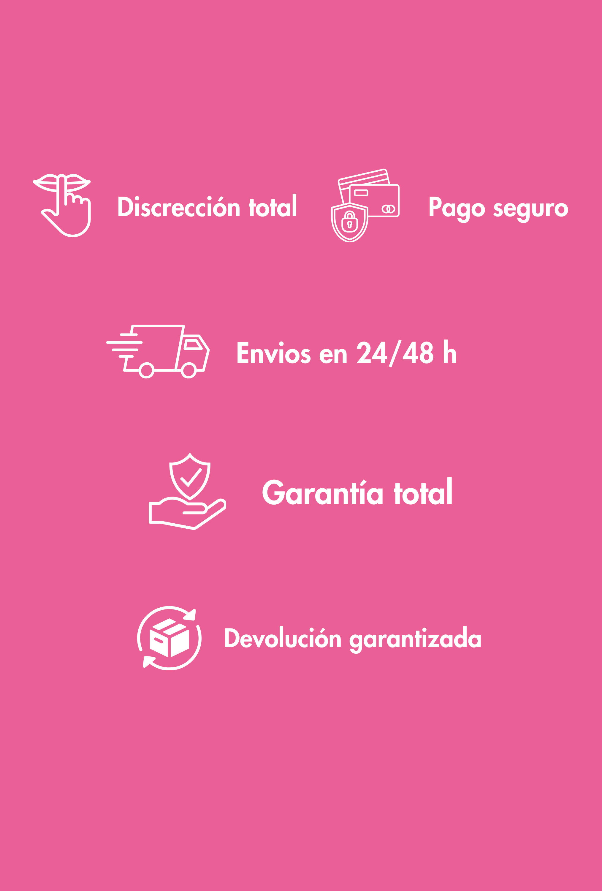 banner, envíos, garantía