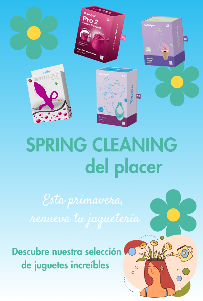 banner, primavera, juguetería erótica, juguetes, spring cleaning